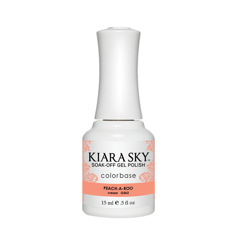 KIARA SKY – GEL POLISH - G562 PEACH - A - ROO